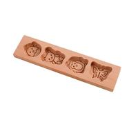 Wooden Cookie Molds for Baking,Kitchen Biscuits Cutter | Cake Making Mold for Biscuits Chocolate Fondant Birthday Wedding Event Caterers Food Bloggers Cooking Class Instructors