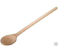 Wooden Cooking Spoon Round Beech L 25 Cm