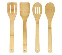 4pk Bamboo Wooden Kitchen Utensils - Natural