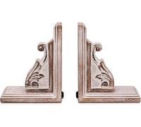 Wooden Corbel Shelf Bracket Sturdy Rustic Easy Mount Vintage-Inspired Contemporary Interior Handcrafted Design Architecture Wall Corner Home Office Living Room Kitchen, White Washed
