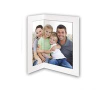 Wooden Corner Photo Frame 12x12 inch White