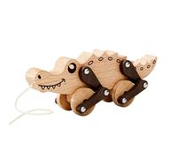 Wooden Crocodile Pull Toy(Crocodile)