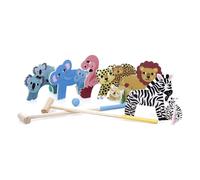 Wooden croquet Little Safari Multicoloured one size
