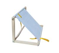 Wooden Cross Stitch Frame Stand Adjustable Height Tabletop Lap Embroidery Hoop Holder with Nut for Needlepoint, Tapestry, Quilting, Solid Wood Craft Support , Metal Nut