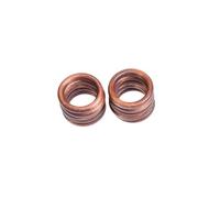 Wooden Curtain Rings Natural Wood Pole Rod Rings 38 mm Curtain Rings (Alder, 6 pcs)