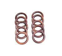 Wooden Curtain Rings Natural Wood Pole Rod Rings 38 mm Curtain Rings (Mahogany, 6 pcs)