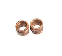 Wooden Curtain Rings Natural Wood Pole Rod Rings 38 mm Curtain Rings (Oak, 6 pcs)