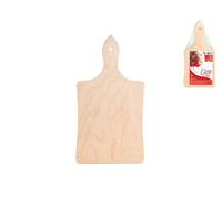 Wooden Cutting Board 'ciro' with Handle 30x15 Brown Home