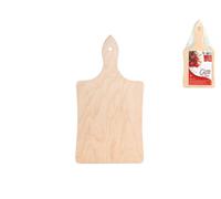 Wooden Cutting Board 'ciro' with Handle 30x15 Brown Home