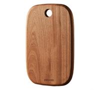 Wooden Cutting Board, Ebony Oval Chopping Block Heavy-Duty Cutting Boards For Kitchen Steak Bread Fruit Vegetables(27x40x2.2cm)