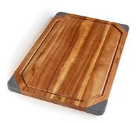 Wooden Cutting Board for Kitchen - Acacia Cutting Board with Juice Grooves - Cheese Tray - Wood Tray for Appetizer - Cheese Board - Charcuterie Board - House Warming Gifts - Birthday Gifts