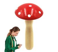 Wooden Damn Mushroom - Smooth Wooden Mushroom Darner | Gradual Curvature for the Damned | Small Repair Tool for Knitted Socks | Hand Needle Table Tool F0R Repair Fabric