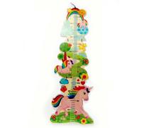 Wooden Decoration Height Chart Unicorn 240x6x750mm NEW Measure Scale