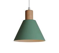 Wooden Decoration Small Pendant Lamp Scandinavian Pendant Light Light Luxury Study Room Hanging Lights Teahouse Small Chandelier LED Color Vintage Suspensiom Lamp