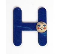 Wooden Decoration Wood Letter H Dimensions 60x18x70mm NEW Toy Alphabet Learning