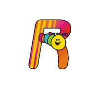 Wooden Decoration Wood Letter R 50x6x60mm New Toy Alphabet Learning