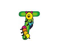 Wooden Decoration Wood Letter T 45x6x60mm New Toy Alphabet Learning