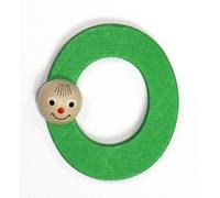 Wooden Decoration Wooden Letter O 65x18x70mm New Toy Alphabet Learning