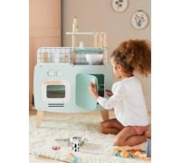 Wooden Design Kitchen - FSC® Certified light blue