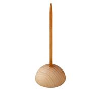 Wooden Desk Receipt Holder - 19x6cm Paper Organizer, Bill Ticket Order File Stand, Desk Receipt Organizer, Fine Finish Home Office Document Sorter For Post Invoices, Letter Storage