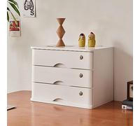 Wooden Desk Storage Cabinet With Lock-3-Tier File For Home & Office,Space-Saving Document Storage Solution,F-Files Holder,Stylish & Secure,