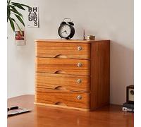 Wooden Desk with Lock - 4 Tier File Sto Cabinet for Office Desktop Document Slish Desk Sto Solut