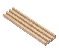 Wooden Desktop Domino Holders with Oblique Angle Multi Slots | Dominoes Set Storage, Hands Free Play, Good View for Family or Friends Games