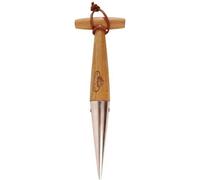 Wooden Dibber for Garden Planting Fallen Fruits Brown One Size