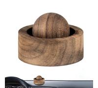 Wooden Diffuser, Air Purification Desk Decoration, Diffuser Ball Made of Natural Wood, Handmade Aromatherapy Decorations Made of Ho-lz for Home, Office, Car Travel