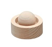 Wooden Diffuser, Air Purification Desk Decoration, Diffuser Ball Made of Natural Wood, Handmade Aromatherapy Decorations Made of Ho-lz for Home, Office, Car Travel