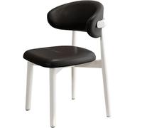 Wooden Dining Chairs for Restaurants and Event Spaces, Cream Upholstered Stools for Guest Seating, Stylish Dining Room and Banquet Chairs
