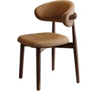 Wooden Dining Chairs for Restaurants and Event Spaces, Cream Upholstered Stools for Guest Seating, Stylish Dining Room and Banquet Chairs