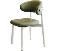 Wooden Dining Chairs for Restaurants and Event Spaces, Cream Upholstered Stools for Guest Seating, Stylish Dining Room and Banquet Chairs