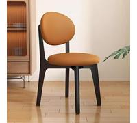 Wooden Dining Chairs Set of 2 - Stackable with Cushioned Backrest for Kitchen, Living Room, Office - Stylish & Comfortable Modern Furniture