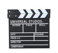 Wooden Director Scene Clapperboard,Director's TV Movie Clapper Board Movie Cut Action Scene Slate for Movie Video TV Show Studio Live