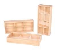 Wooden Discovery Boxes - Pack of 3