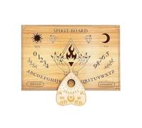 Wooden Divination Board for Meditation - Divination and Decision Making Tool with Dowsing Spirit | for Home Indoor Bookcase Meditation Shop Theme Party Yoga Room