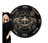 Wooden Divination Board with Planchette - Metaphysical Spirit Message Game with Letters | Beginner-Friendly Fun for Family, Home Decor, Dowsing, Spiritual Guidance, Divination Practice