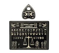 Wooden Divination Pendulums Board Mystical Spirit Talking Board With Planchette Game Message For Teen Adult Pendulums Dowsing Divinations