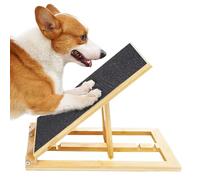 Wooden Dog Scratch Board, Foldable Claw Maintenance Pad, Pet-Friendly Grooming, Durable Wood Design for Indoor, Outdoor, Travel, Senior Dogs, and Puppy Training, 14.96x9.84x5.91 inches