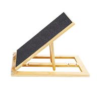 Wooden Dog Scratch Board, Foldable Nail File, Claw Maintenance Tool, Portable Design, Grooming Training Aid, For Indoor Outdoor Travel Senior Puppy Use, 14.96x9.84x5.91 Inches