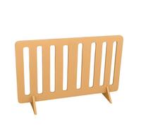 Wooden Dog Stopper - No-Drill Safety Gate for Doorways & Stairs - Lightweight, Portable, Easy Access, Smooth Hold Pet (SIZE HIGHT X WIDTH) (Natural, 40cm H x 85cm W)
