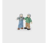 Wooden Dolls House Dolls - Grandparents