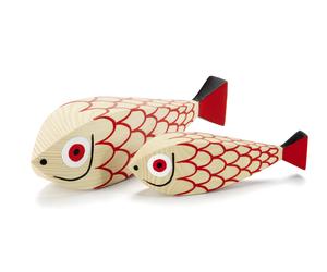 Wooden Dolls Mother Fish & Child set of 2 Vitra