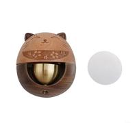 Wooden Doorbell, Shopkeeper Bell For Door Opening, Lucky Cat Doorbell, Wind Chimes Children Safety Fridge Opening, For Porches,Refrigerators,Walls