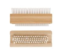 Wooden Double Sided Nail Brush