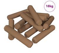 Wooden Dowels Natural Solid Wood Pins Components Woodworking Supplies vidaXL