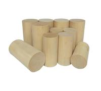 Wooden dowels, Wooden Dowels Natural Wood Cylinder Sticks Multiple Sizes Pack of 10 for DIY Crafts Home Decor(30x60mm)