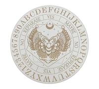 Wooden Dowsing Board - Seven Star Divination Tool, Round Altar Link, Home Decoration Part | Spiritual Support Shield, Motion Frame 'a