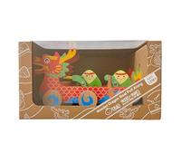 Wooden Dragon Boat Pull Along Toy